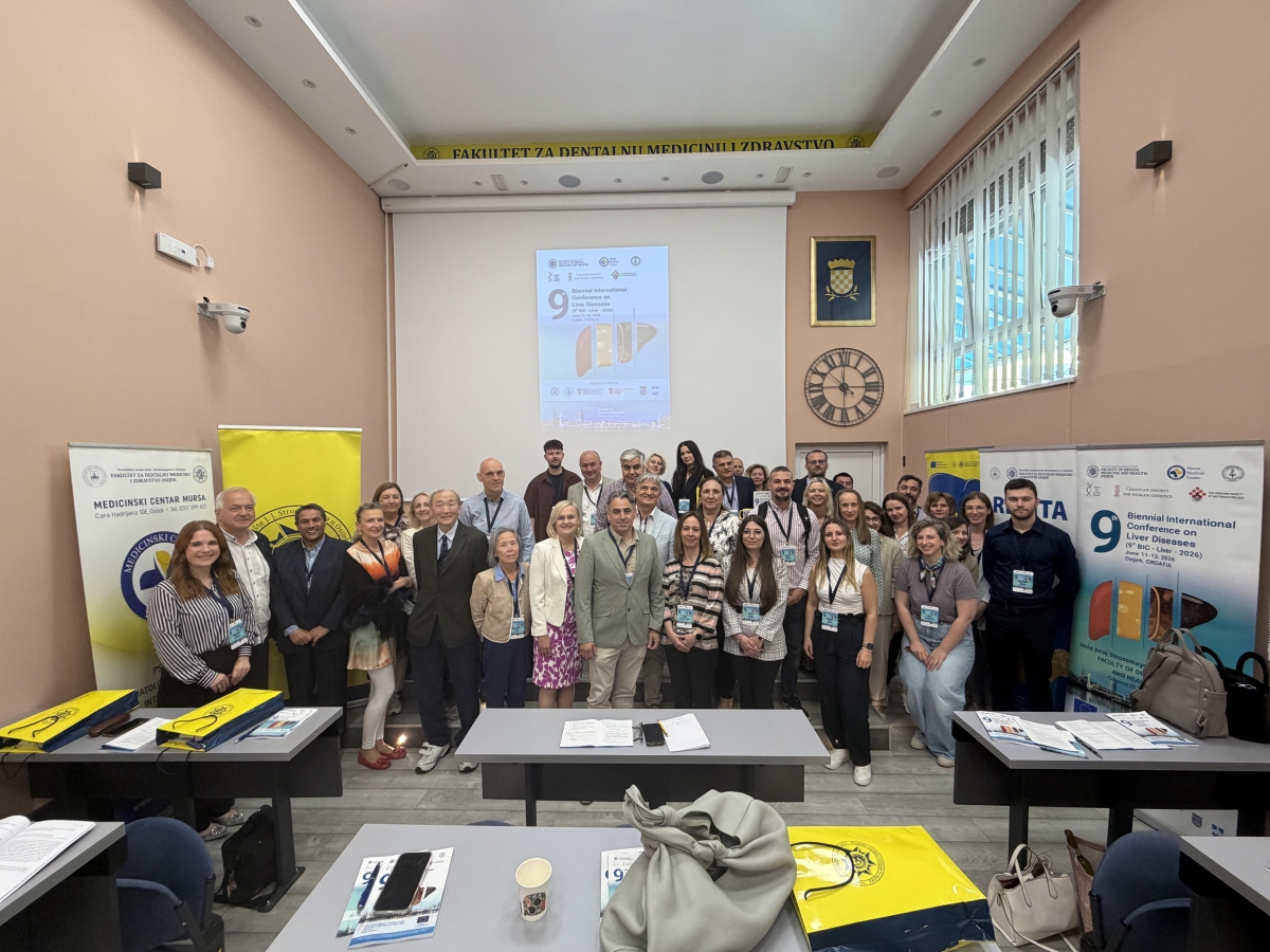 Na Fakultetu za dentalnu medicinu i zdravstvo Osijek održan 9th Biennial International Conference on Liver Diseases – Liver Meeting